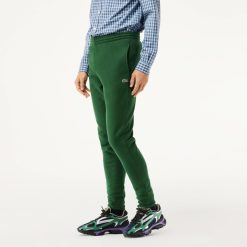 Pantalons & Shorts | LACOSTE Pantalon De Survetement Jogger Slim Fit Homme En Molleton De Coton Biologique