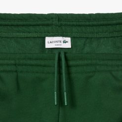 Pantalons & Shorts | LACOSTE Pantalon De Survetement Jogger Slim Fit Homme En Molleton De Coton Biologique