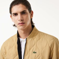 Manteaux & Vestes | LACOSTE Bomber Homme Lacoste Reversible Et Rembourre