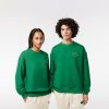 Sweatshirts | LACOSTE Sweatshirt Jogger Unie Lacoste Loose Fit Avec Badge Crocodile