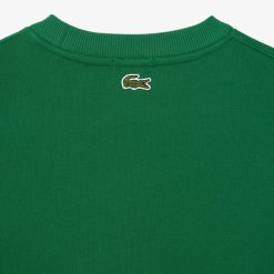 Sweatshirts | LACOSTE Sweatshirt Jogger Unie Lacoste Loose Fit Avec Badge Crocodile