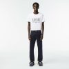 Pantalons & Shorts | LACOSTE Jean Homme 5 Poches Lacoste En Denim De Coton