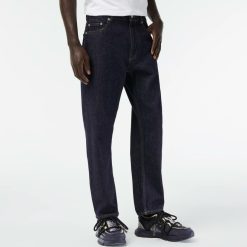 Pantalons & Shorts | LACOSTE Jean Homme 5 Poches Lacoste En Denim De Coton