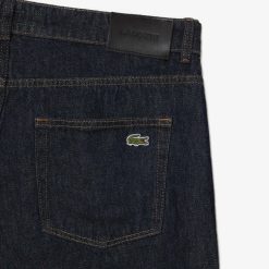 Pantalons & Shorts | LACOSTE Jean Homme 5 Poches Lacoste En Denim De Coton