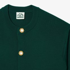 Pullovers | LACOSTE Cardigan Lacoste X Le Fleur Epaules Tombantes