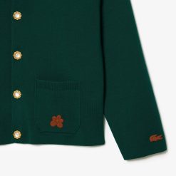 Pullovers | LACOSTE Cardigan Lacoste X Le Fleur Epaules Tombantes