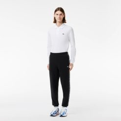 Pantalons & Shorts | LACOSTE Pantalon De Survetement Jogger A Bandes Siglees