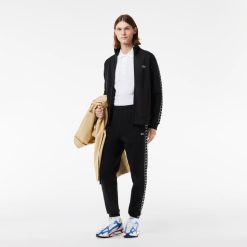 Pantalons & Shorts | LACOSTE Pantalon De Survetement Jogger A Bandes Siglees