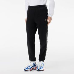 Pantalons & Shorts | LACOSTE Pantalon De Survetement Jogger A Bandes Siglees