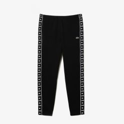 Pantalons & Shorts | LACOSTE Pantalon De Survetement Jogger A Bandes Siglees