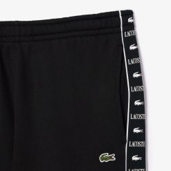 Pantalons & Shorts | LACOSTE Pantalon De Survetement Jogger A Bandes Siglees