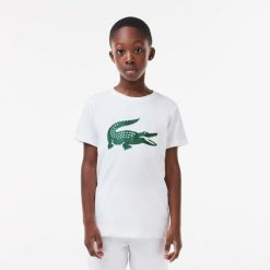 Vetements Garcon | LACOSTE T-Shirt Enfant Tennis Lacoste Sport Crocodile