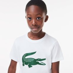 Vetements Garcon | LACOSTE T-Shirt Enfant Tennis Lacoste Sport Crocodile