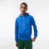 Sweatshirts | LACOSTE Sweatshirt Jogger Zippe Homme En Molleton Lacoste Avec Poche Kangourou