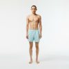 Maillots De Bain | LACOSTE Short De Bain Leger Court Uni Avec Boxer Integre