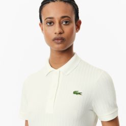 Robes & Jupes | LACOSTE Robe Longue Esprit Polo Femme Lacoste