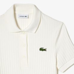 Robes & Jupes | LACOSTE Robe Longue Esprit Polo Femme Lacoste