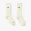 Chaussettes | LACOSTE Lot De 2 Paires De Chaussettes Unies Cotelees