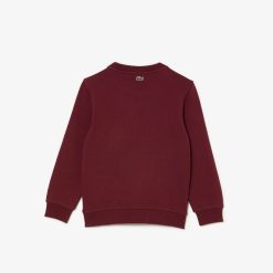 Vetements Fille | LACOSTE Sweatshirt Imprime Crocodile En Coton