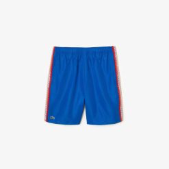 Vetements De Sport | LACOSTE Short Homme Lacoste Tennis Polyester Recycle