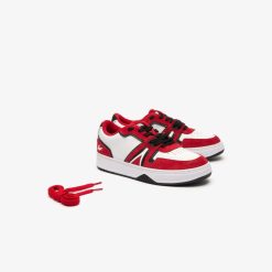 Sneakers | LACOSTE Sneakers L001 Homme En Cuir Enduit