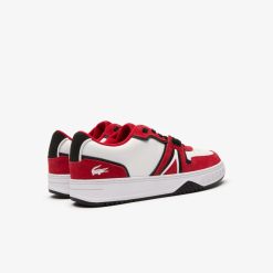 Sneakers | LACOSTE Sneakers L001 Homme En Cuir Enduit