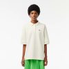 Polos | LACOSTE Polo Oversize En Pique Double Face De Coton