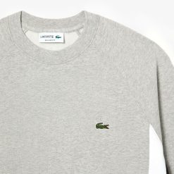 Sweatshirts | LACOSTE Sweatshirt Color-Block Homme Lacoste En Molleton Gratte