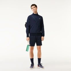 Vetements De Sport | LACOSTE Sweatshirt Zippe Sport En Fibres Recyclees