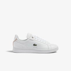 Sneakers | LACOSTE Sneakers Carnaby Pro Bl Femme Lacoste En Cuir Ton Sur Ton