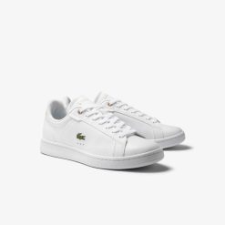 Sneakers | LACOSTE Sneakers Carnaby Pro Bl Femme Lacoste En Cuir Ton Sur Ton