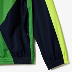 Vetements De Sport | LACOSTE Ensemble De Survetement Homme Lacoste Tennis Col Banane