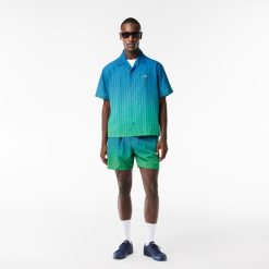 Chemises | LACOSTE Chemise Manches Courtes Anti-Uv Effet Degrade