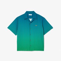 Chemises | LACOSTE Chemise Manches Courtes Anti-Uv Effet Degrade