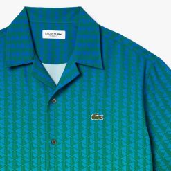 Chemises | LACOSTE Chemise Manches Courtes Anti-Uv Effet Degrade