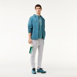 Vetements De Sport | LACOSTE Pantalon De Jogging Uni Avec Empiecements En Mesh