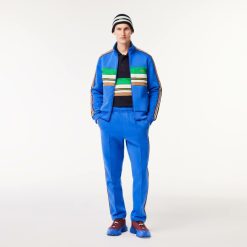 Sweatshirts | LACOSTE Sweatshirt Zippe Paris Color-Block Fabrique En France