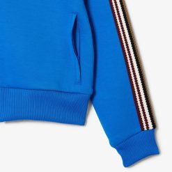 Sweatshirts | LACOSTE Sweatshirt Zippe Paris Color-Block Fabrique En France