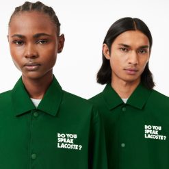 Manteaux & Vestes | LACOSTE Veste De Coach Legere En Ripstop Deperlant