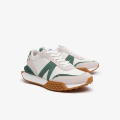 Sneakers | LACOSTE Sneakers L-Spin Deluxe Femme Lacoste En Cuir Avec Detail Au Talon