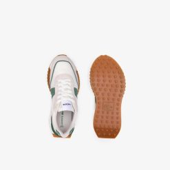 Sneakers | LACOSTE Sneakers L-Spin Deluxe Femme Lacoste En Cuir Avec Detail Au Talon