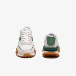 Sneakers | LACOSTE Sneakers L-Spin Deluxe Femme Lacoste En Cuir Avec Detail Au Talon