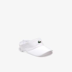 Chapeaux & Casquettes | LACOSTE Visiere Lacoste Sport En Pique Et Molleton Unis