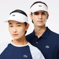 Chapeaux & Casquettes | LACOSTE Visiere Lacoste Sport En Pique Et Molleton Unis