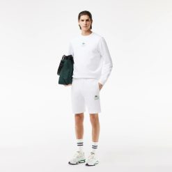 Pantalons & Shorts | LACOSTE Short Jogger Imprime Signature Lacoste