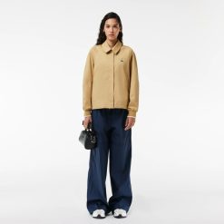 Manteaux & Vestes | LACOSTE Veste Oversize Avec Broderie Sur La Poitrine