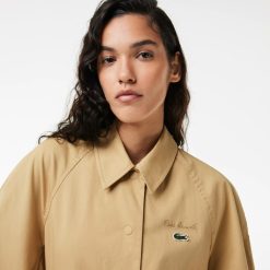 Manteaux & Vestes | LACOSTE Veste Oversize Avec Broderie Sur La Poitrine