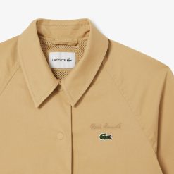 Manteaux & Vestes | LACOSTE Veste Oversize Avec Broderie Sur La Poitrine