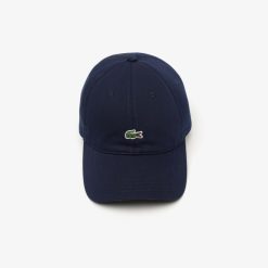 Chapeaux & Casquettes | LACOSTE Casquette Unie Unie Lacoste En Twill De Coton Biologique