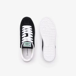 Sneakers | LACOSTE Sneakers Baseshot Femme En Cuir Velours